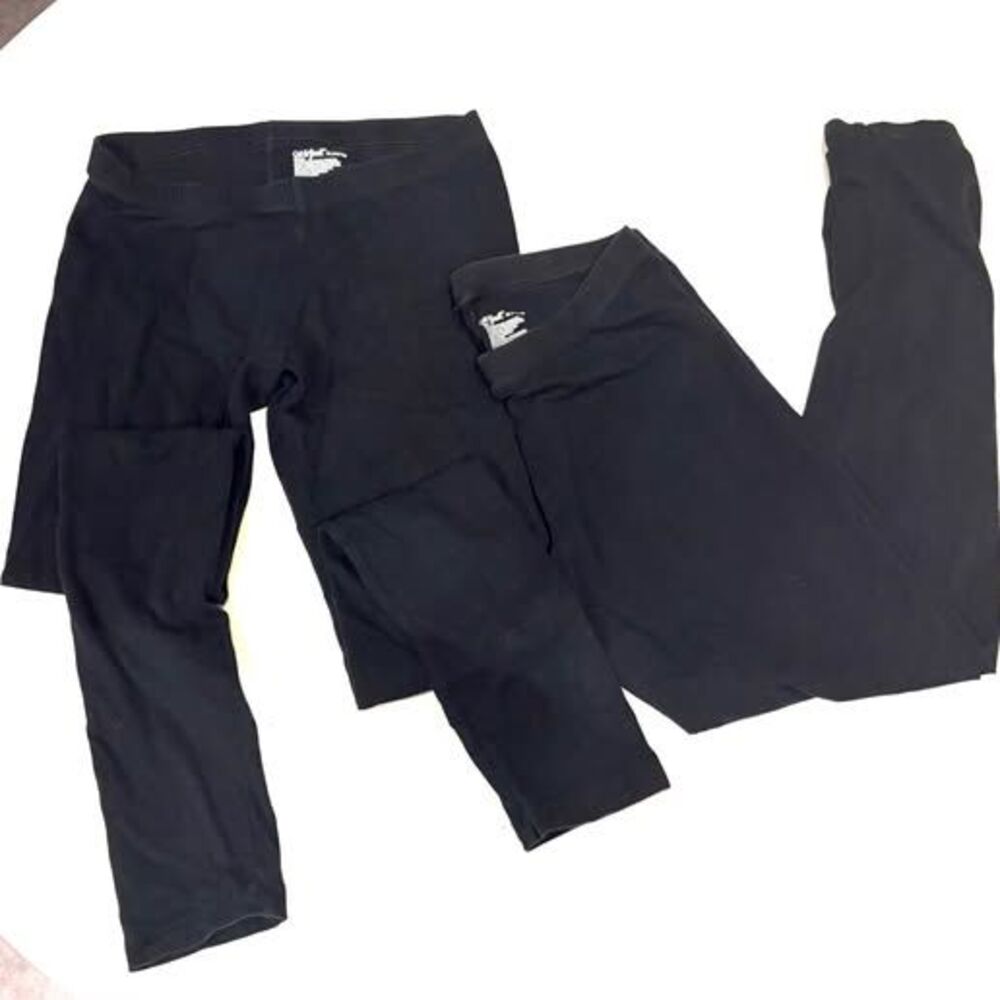 Cat and Jack Black Girls XL 14/16 Leggings - 2 pairs